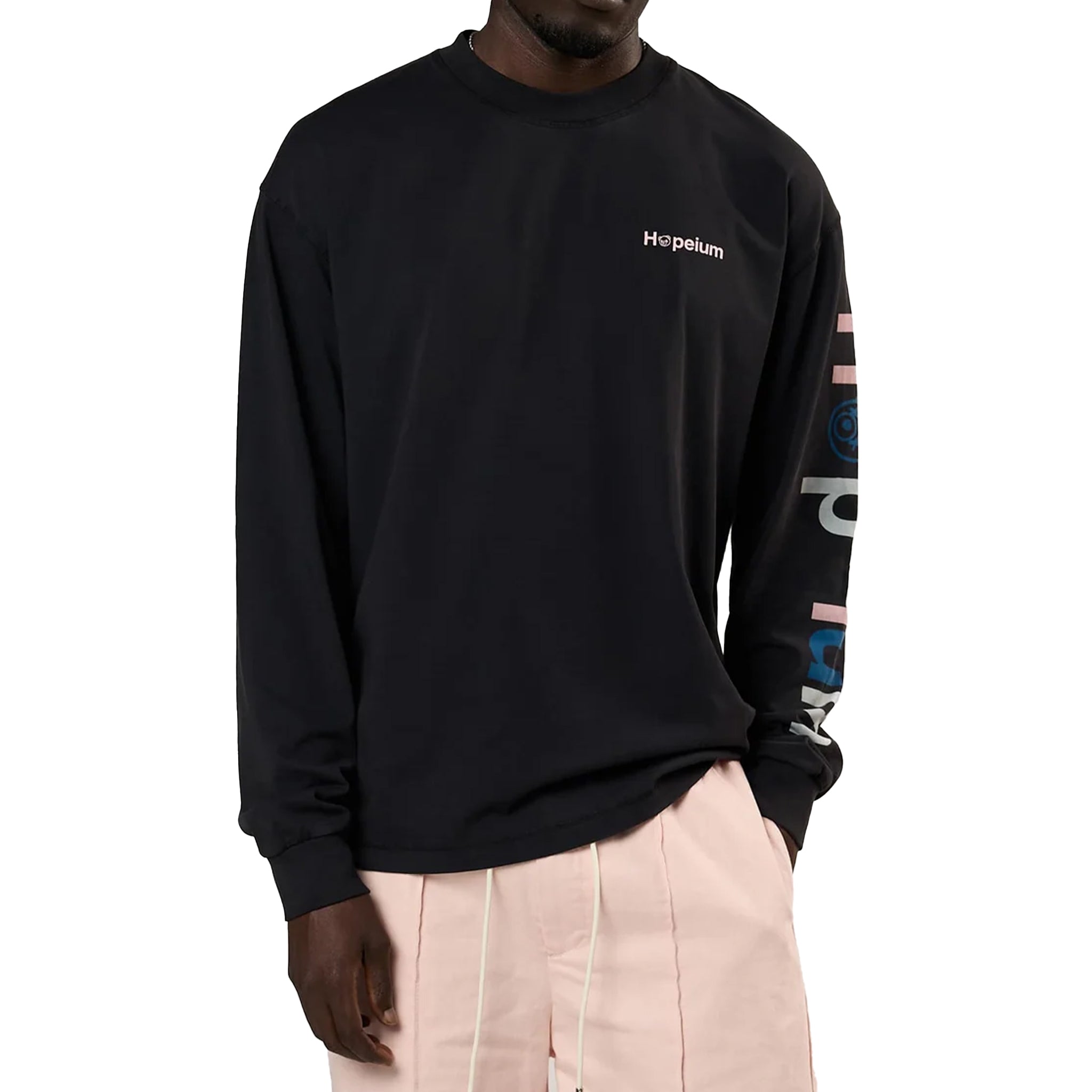 Hopeium Protect your peace tee l/s Black