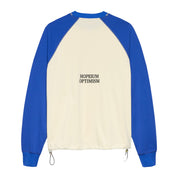 Hopeium Hopeium optimism raglan l/s cobalt