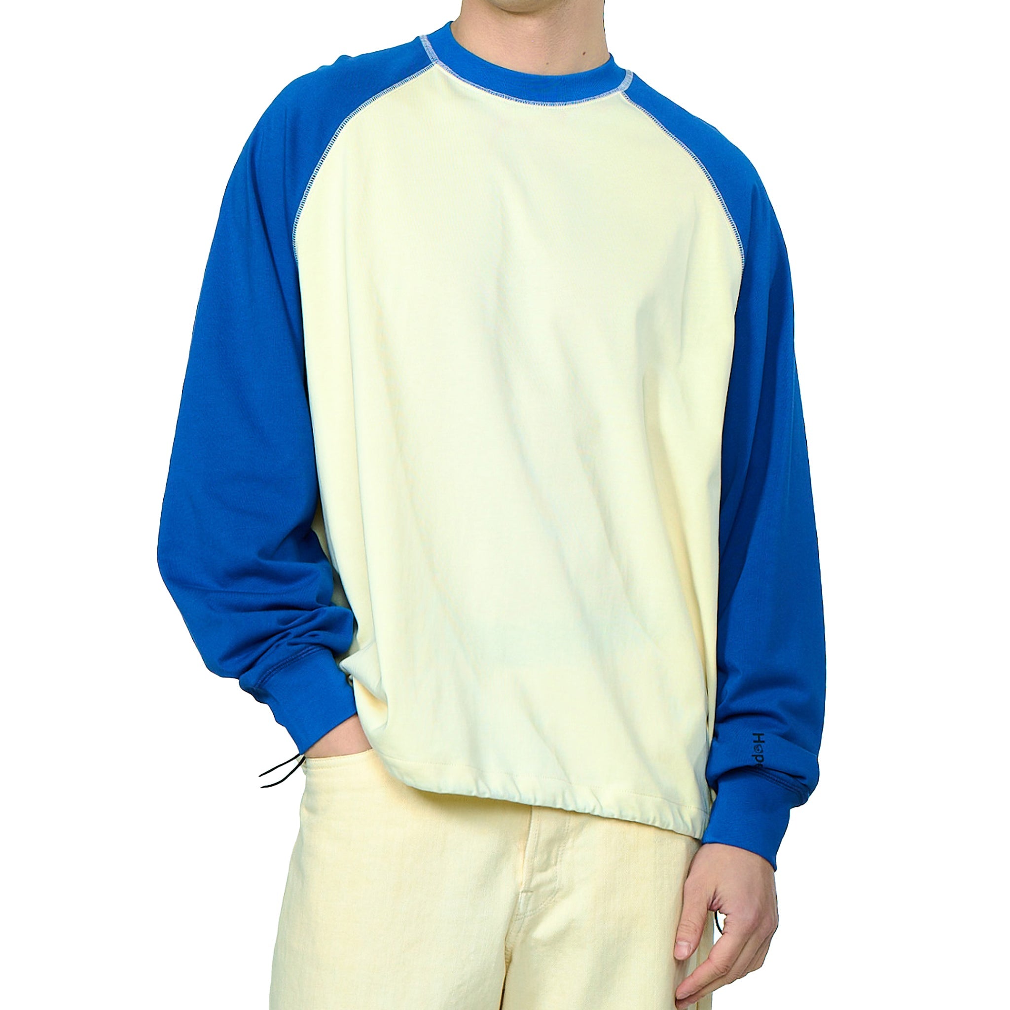 Hopeium Hopeium optimism raglan l/s cobalt