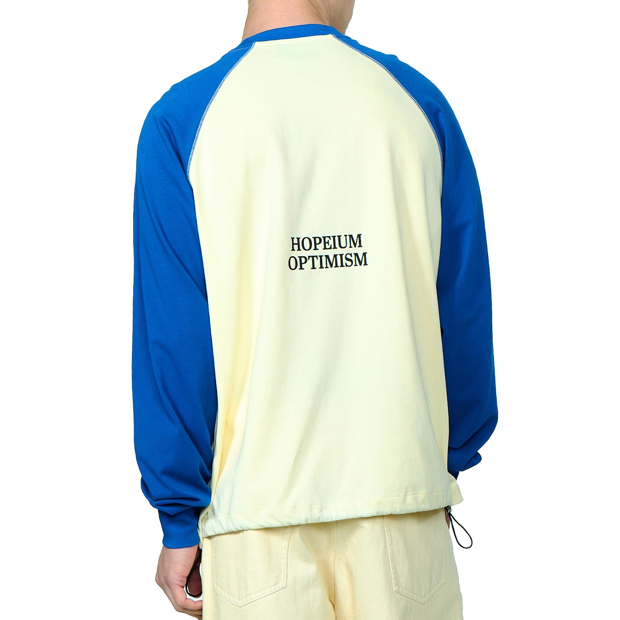 Hopeium Hopeium optimism raglan l/s cobalt