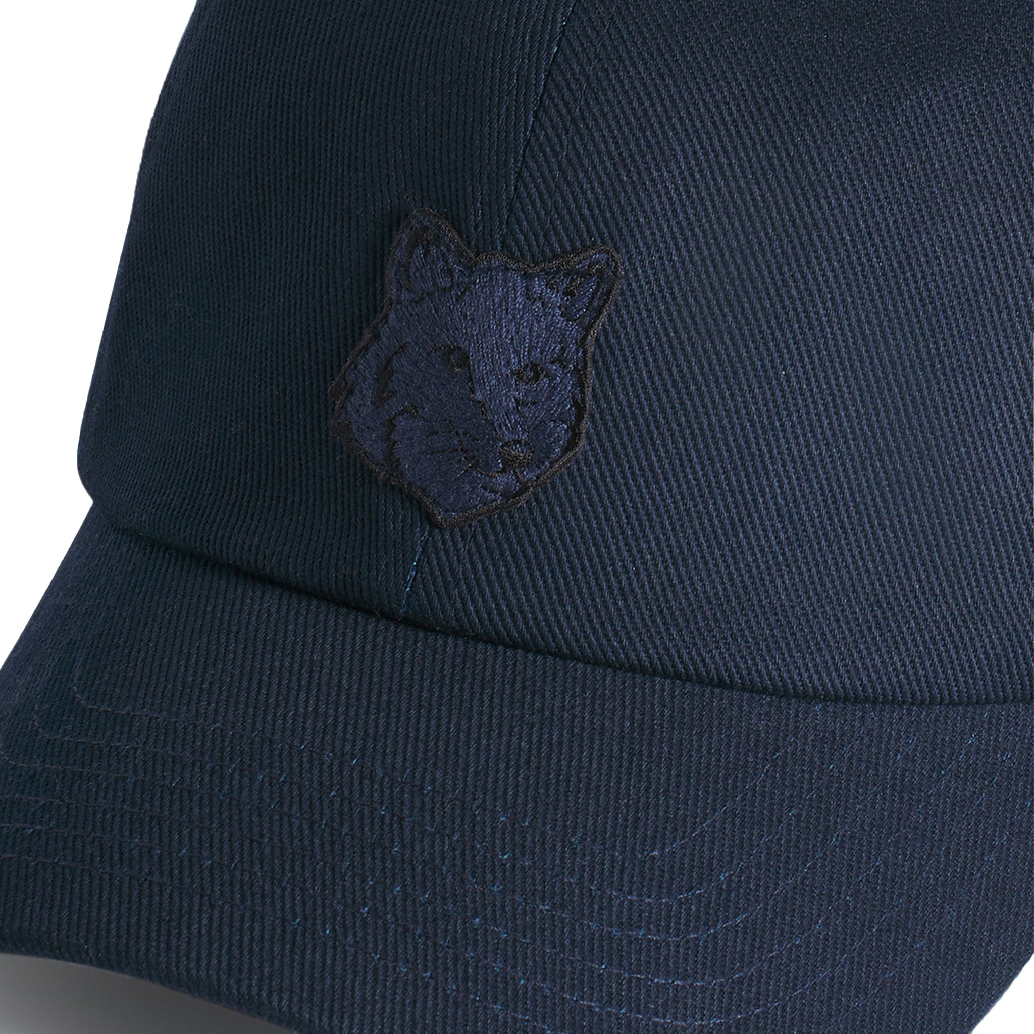 Maison Kitsuné Fox head cap Navy