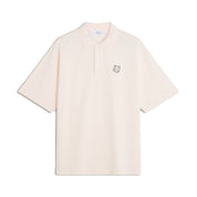 Maison Kitsuné Fox head oversize polo Mauve