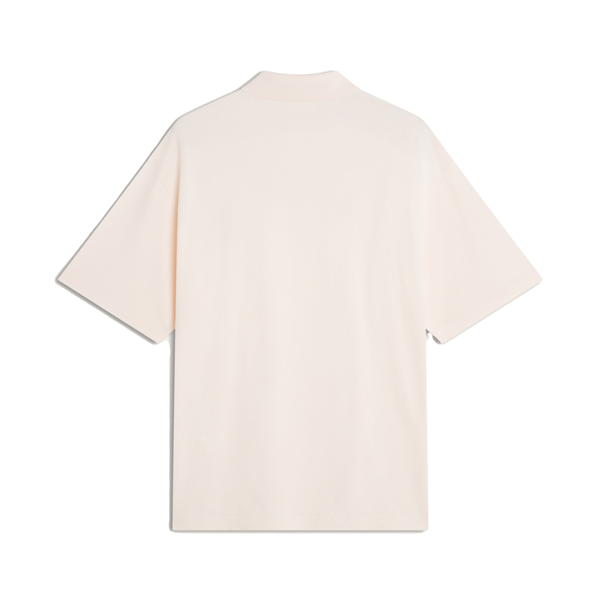 Maison Kitsuné Fox head oversize polo Mauve