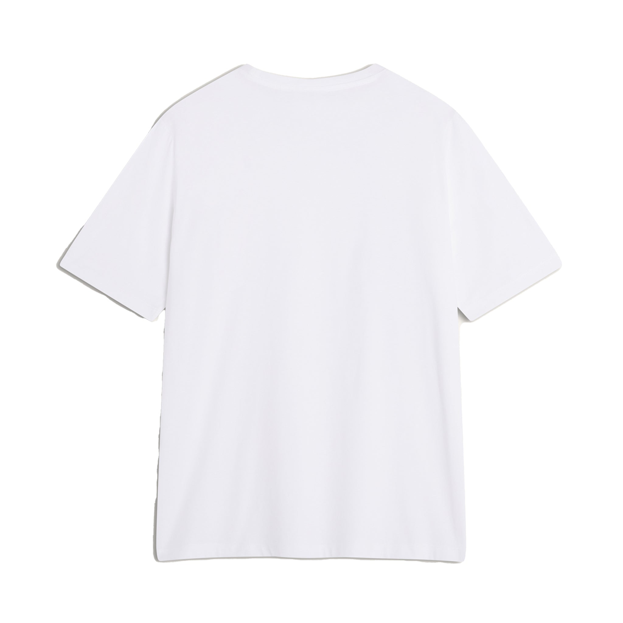 Maison Kitsuné Poetic script light regular tee White