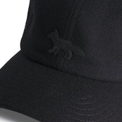 Maison Kitsuné Profile fox wool cap Black