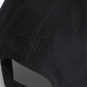 Maison Kitsuné Profile fox wool cap Black