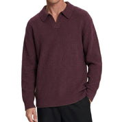 Law Of The Sea Ares knitted polo Raspberry