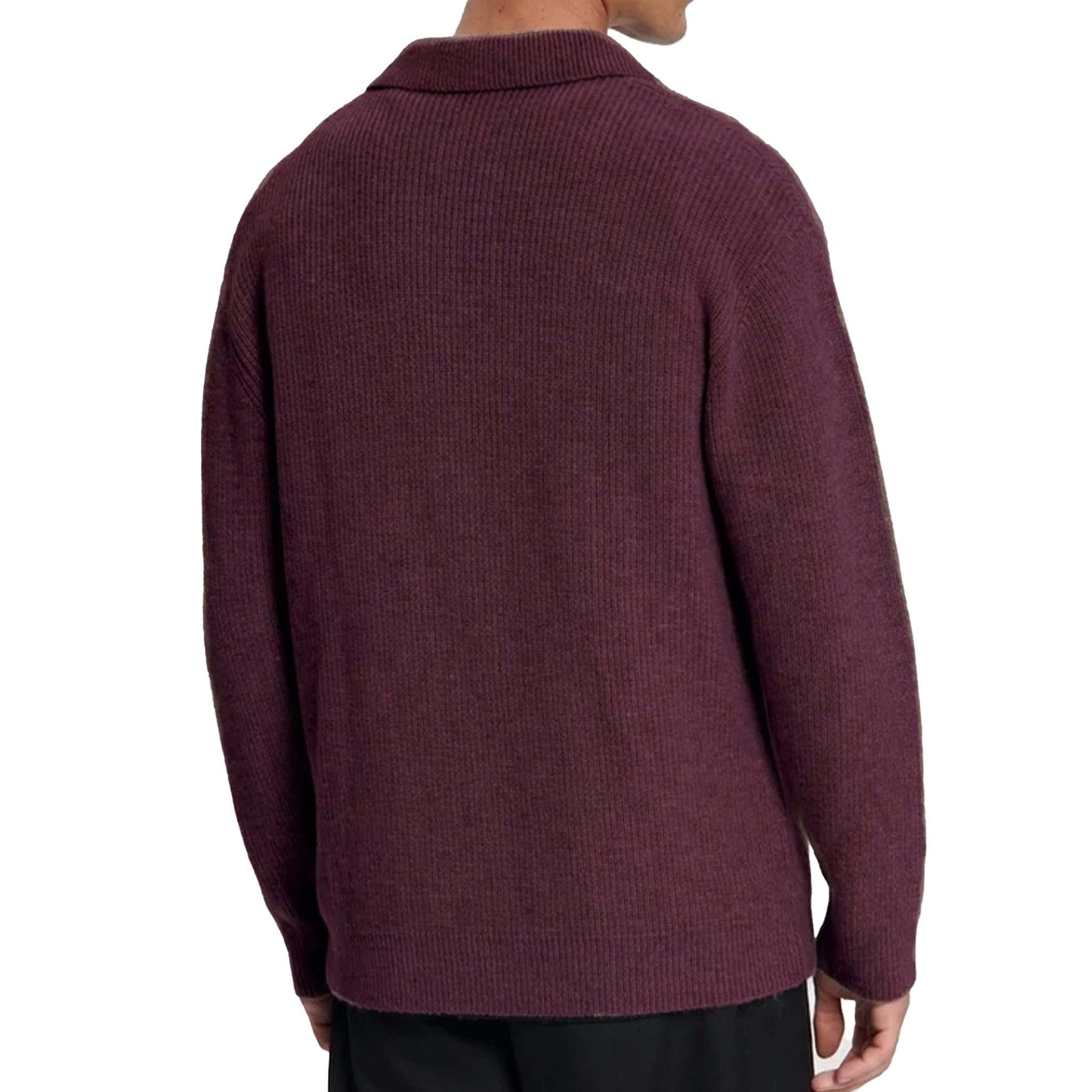 Law Of The Sea Ares knitted polo Raspberry