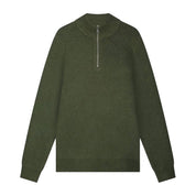 Law Of The Sea Lamar half zip Green
