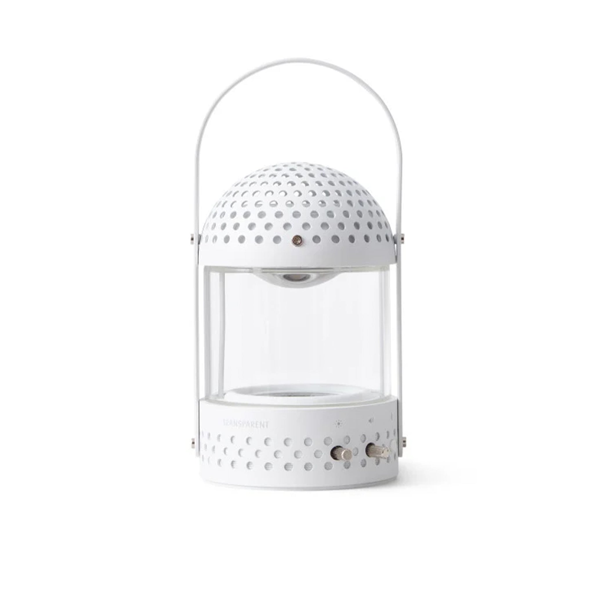 Transparent Light Speaker White