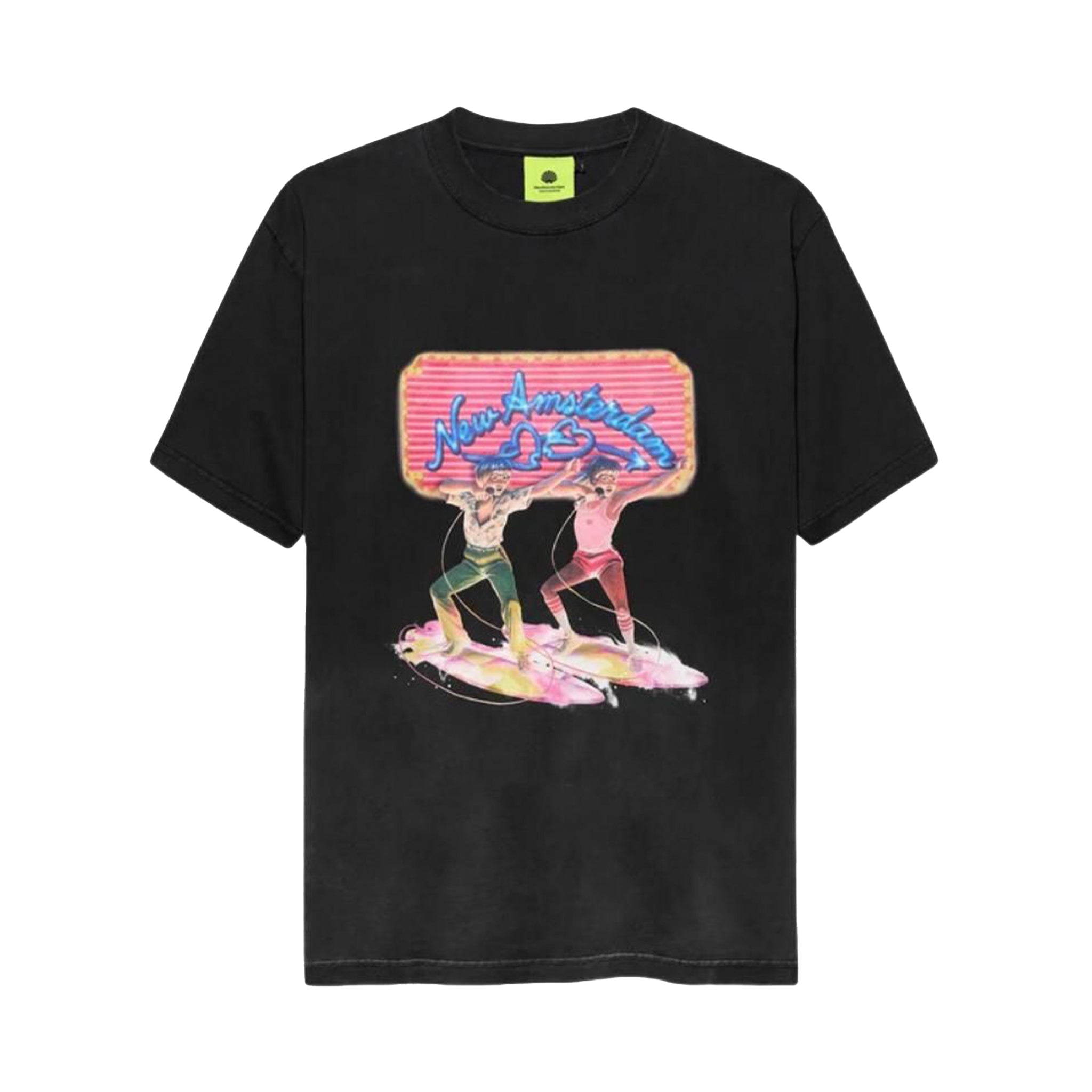 New Amsterdam Surf Association Surf disco tee Black