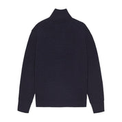 New Amsterdam Surf Association Knitted half zip Midnight