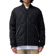 New Amsterdam Surf Association Quilted padded jacket Black