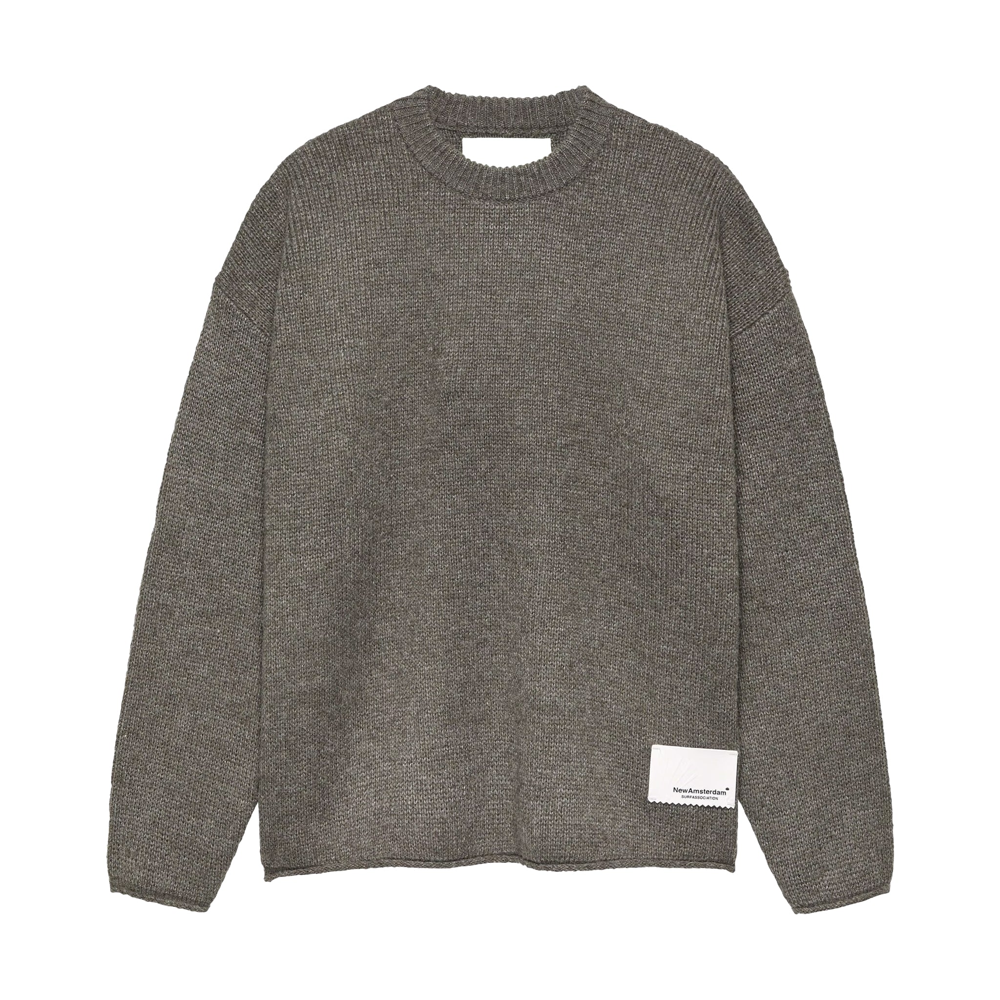 New Amsterdam Surf Association Tide knit Grey Mel