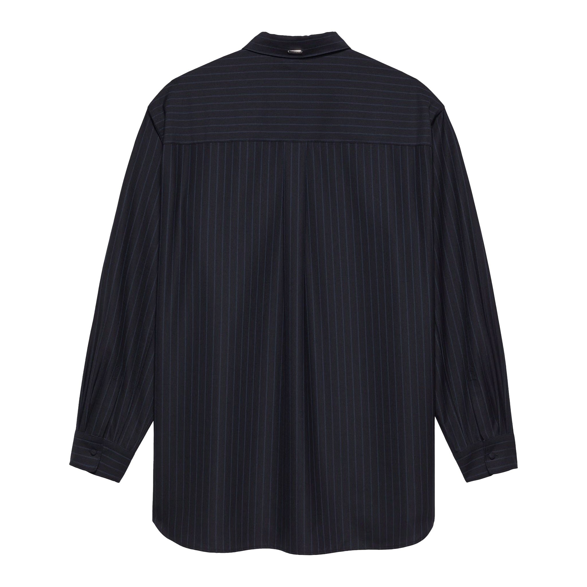 New Amsterdam Surf Association Wool oversized button-up Navy