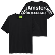 New Amsterdam Surf Association Big name tee Black