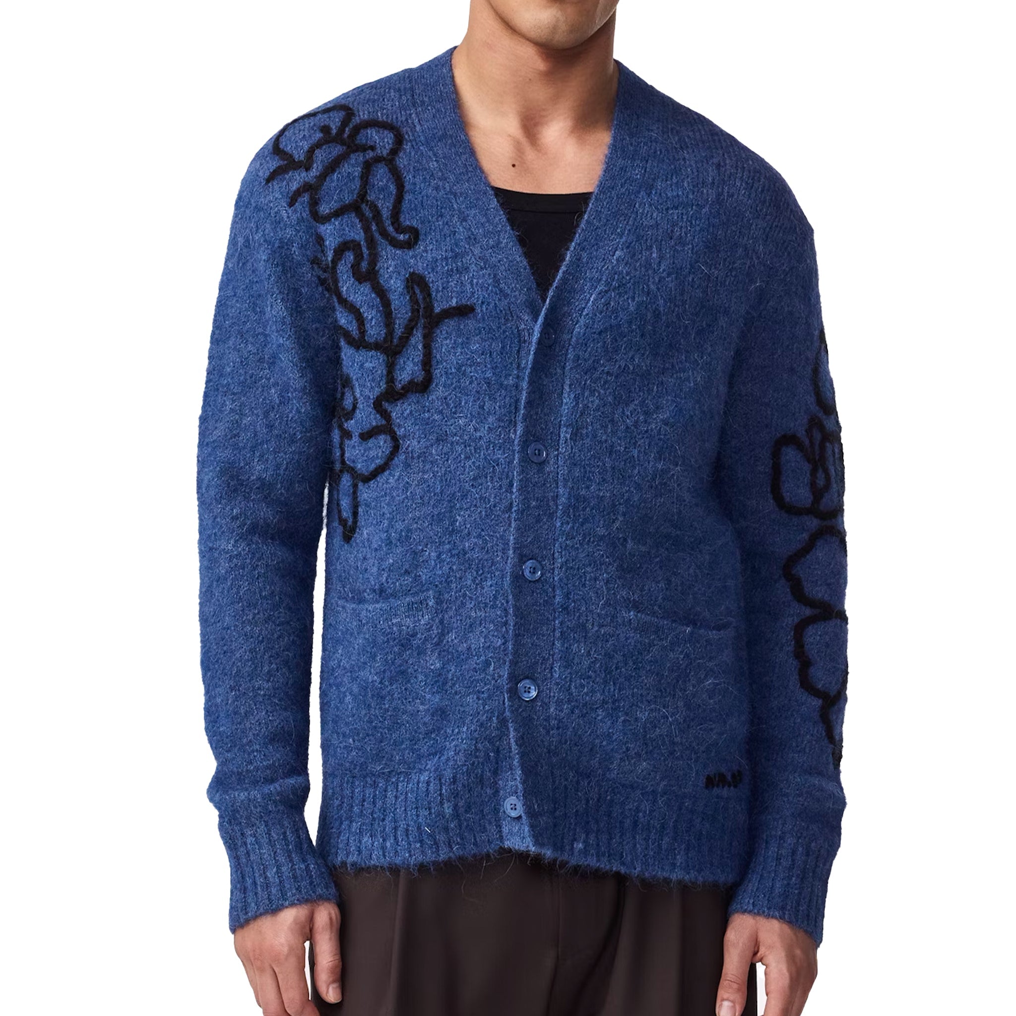 NN.07 Kyle cardigan 60021 Denim