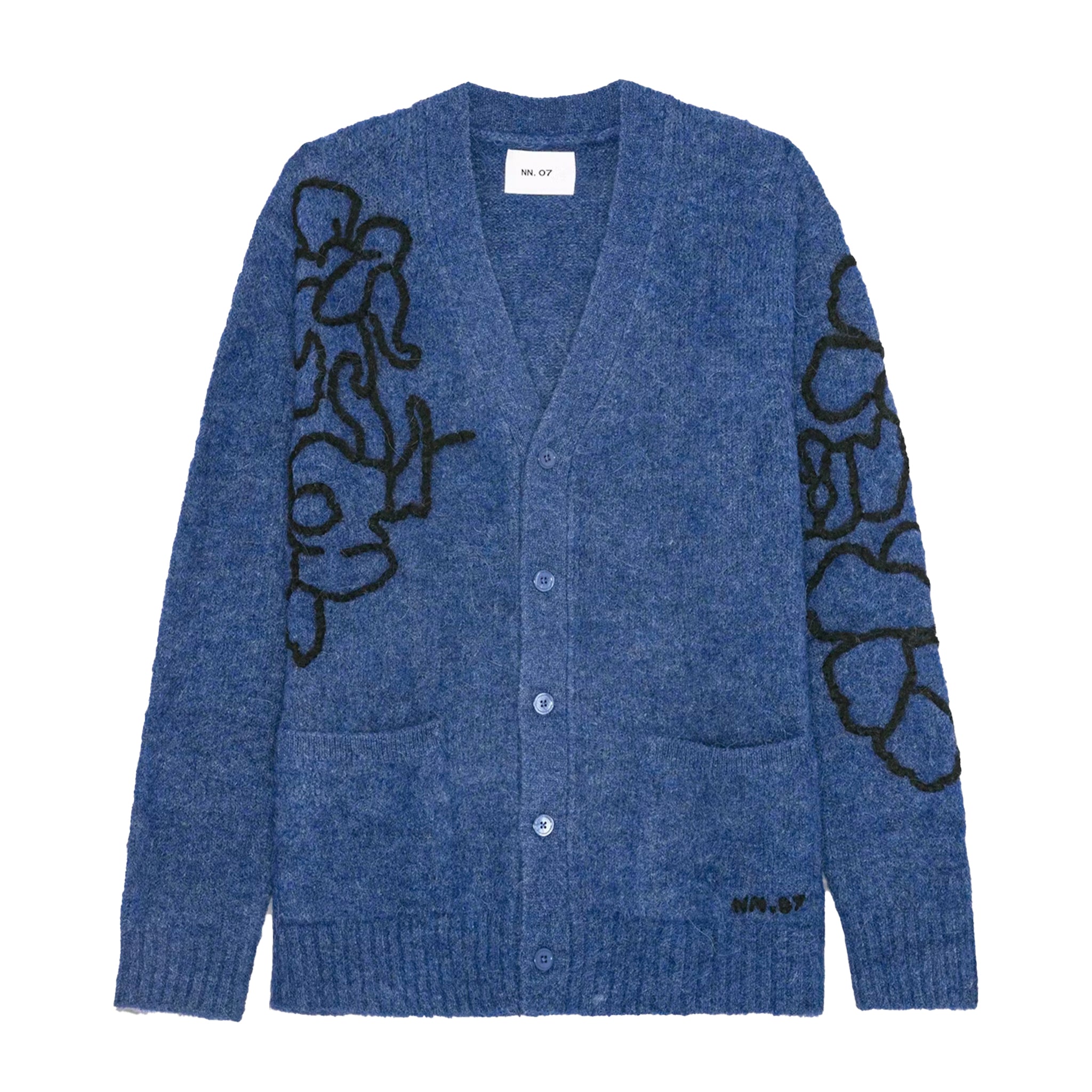 NN.07 Kyle cardigan 60021 Denim