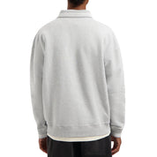OLAF Tipping detail oversized polo Heather Grey