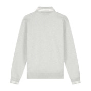 OLAF Tipping detail oversized polo Heather Grey
