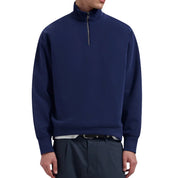 OLAF Essential half zip sweat Deep Blue