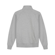 OLAF Signature zip mock Heather Grey