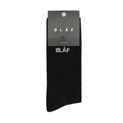 OLAF Olaf mini logo socks Black / White