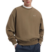 OLAF Western logo crewneck Chocolate