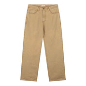 OLAF Regular washed canvas pant Bronze