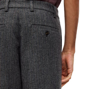 Samsoe Samsoe Sabruce trousers 15719 Herringbone Grey