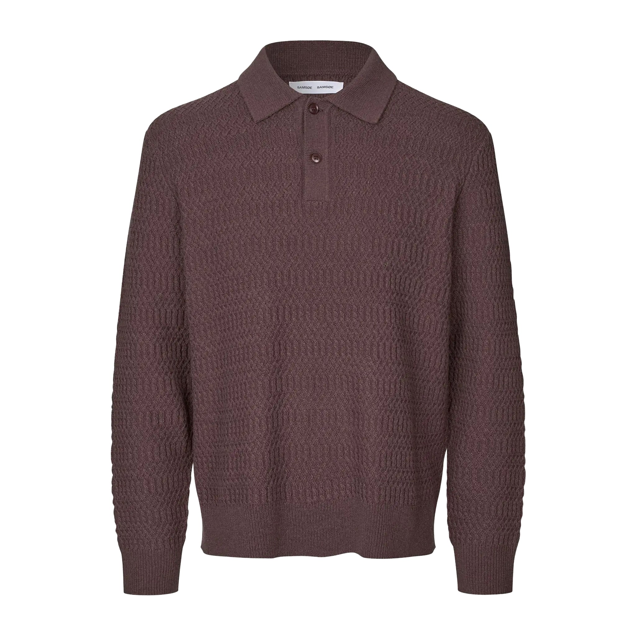 Samsoe Samsoe Sacaiden polo 11250 Bordeaux