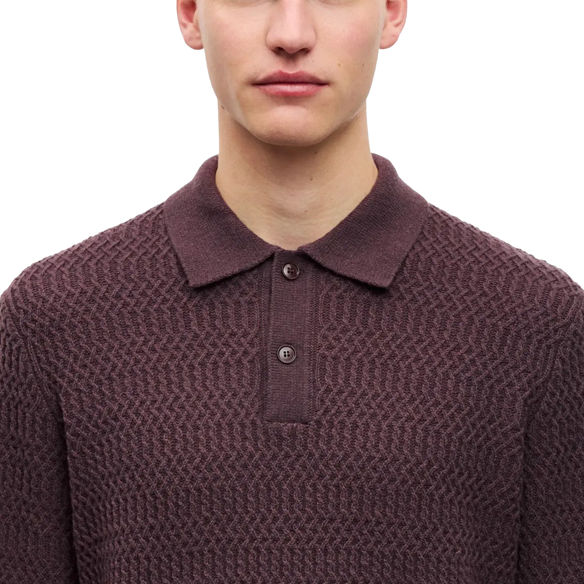 Samsoe Samsoe Sacaiden polo 11250 Bordeaux