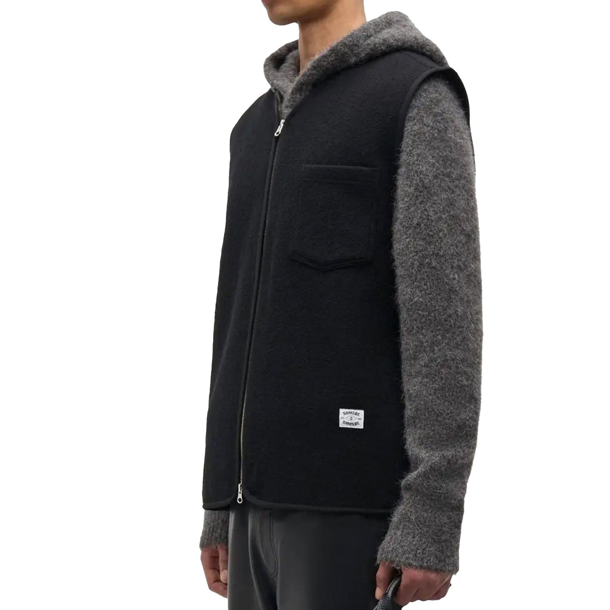 Samsoe Samsoe Sahannes vest 14612 Black