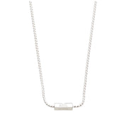 A.P.C. Angle necklace Silver