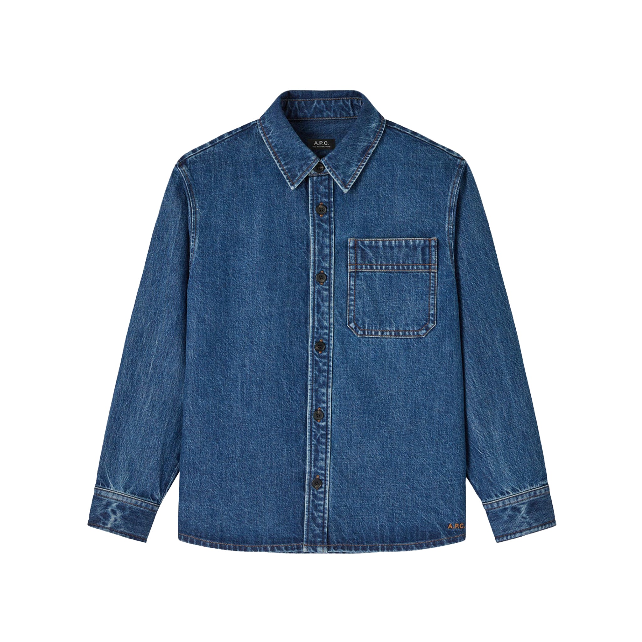 A.P.C. Basile overshirt Indigo Denim