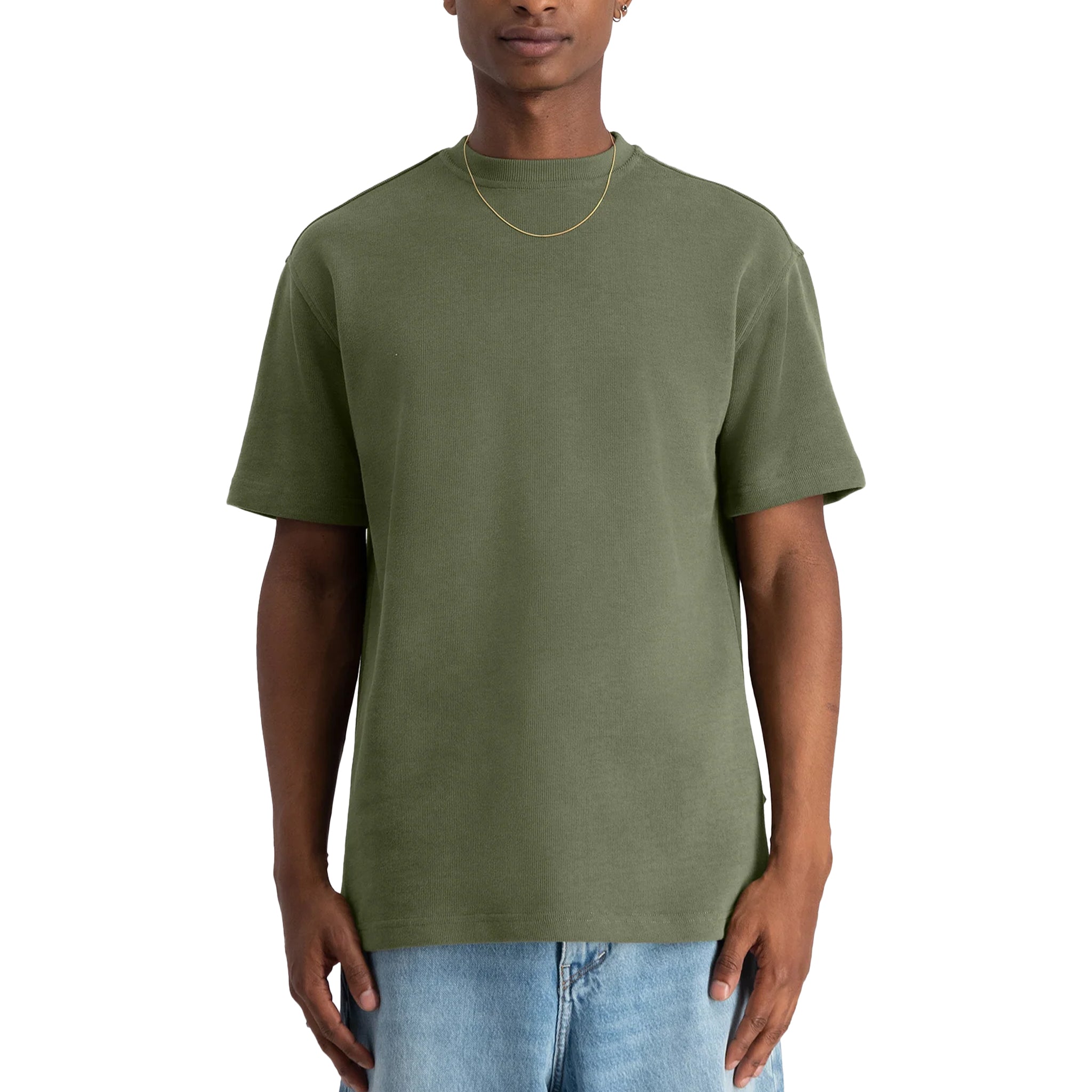 Law Of The Sea Atropos soft sweat tee Tea leaf