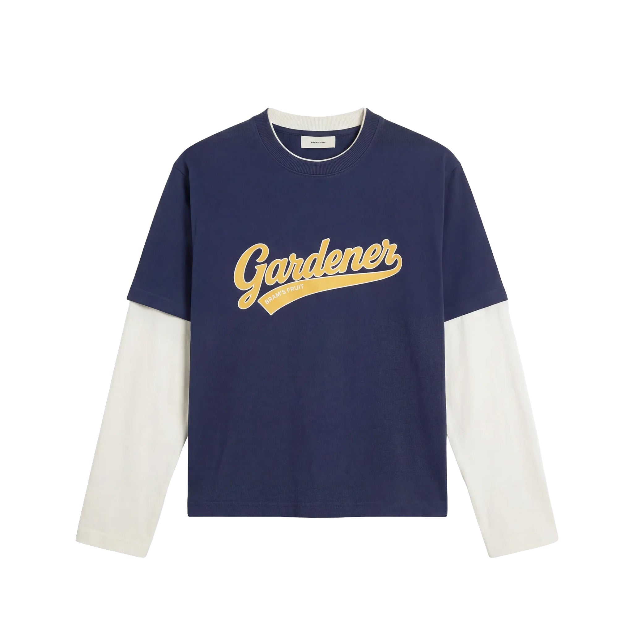 Bram's fruit Double layer t-shirt Blue