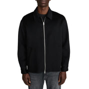 FRAME Double face wool jacket Black