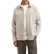 Law Of The Sea Lorcan structured shirt Grey