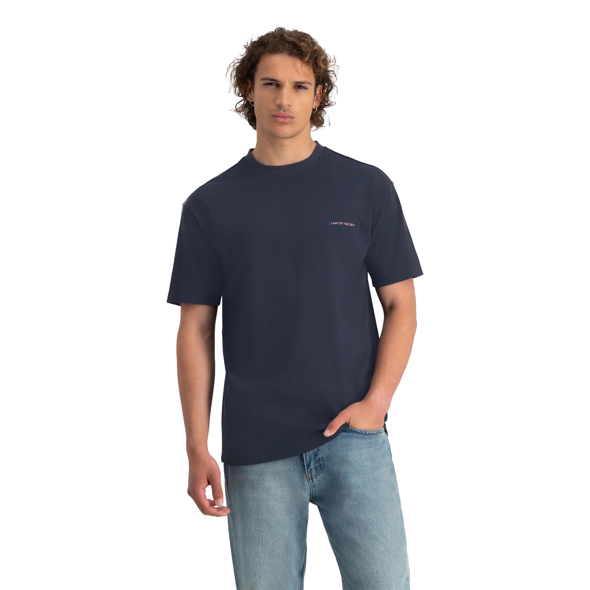 Law Of The Sea Reverberation artwork tee Sky captain