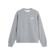 Maison Kitsuné Handwriting comfort sweatshirt Grey Mel