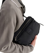 Maison Kitsuné Nylon crossbody bag Black