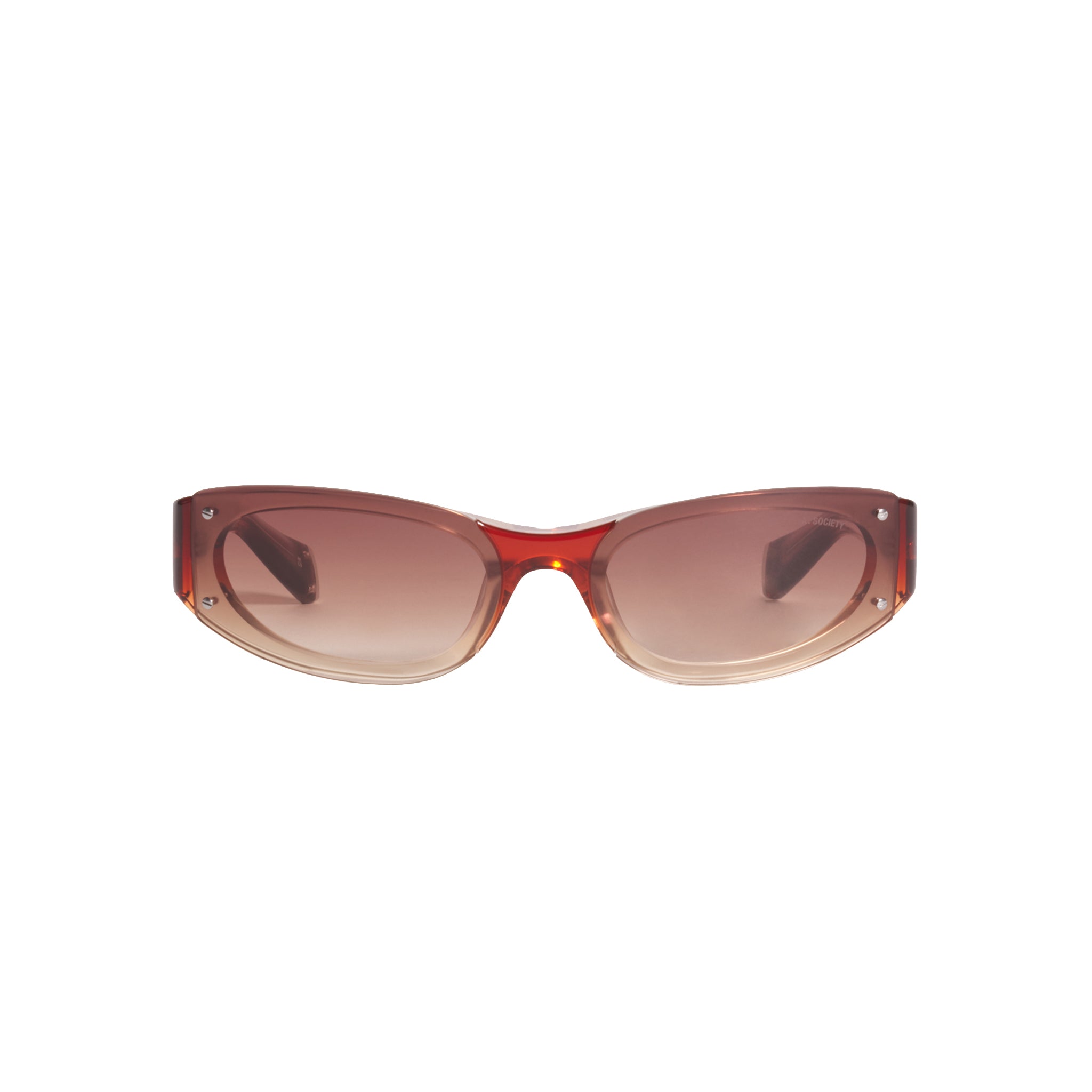 Maison Kitsuné Maison kitsune x a.society nico sunglasses Wine Red