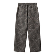 Maison Kitsuné Elasticated cargo pants Anthracite