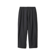 Maison Kitsuné Cropped pleated pants Anthracite