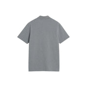 Maison Kitsuné Fox head comfort polo Grey Mel