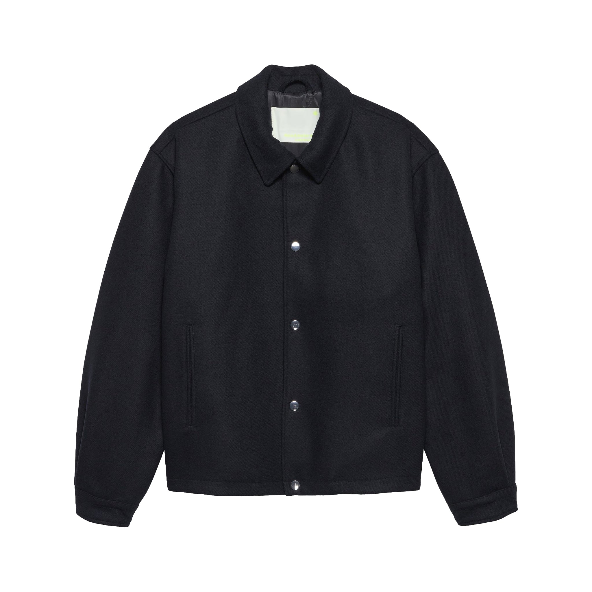 New Amsterdam Surf Association Wool coach jacket Black