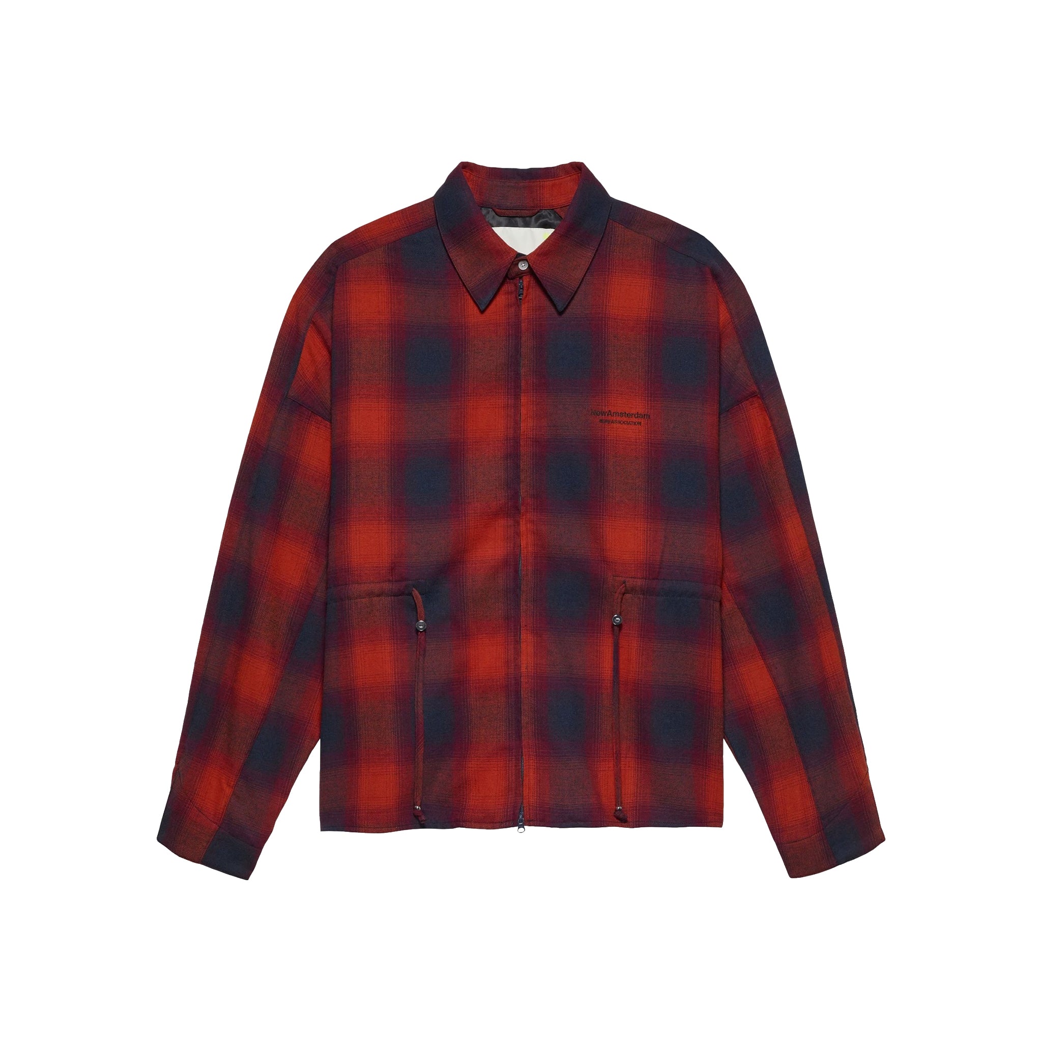 New Amsterdam Surf Association Flanel overshirt Red Multi