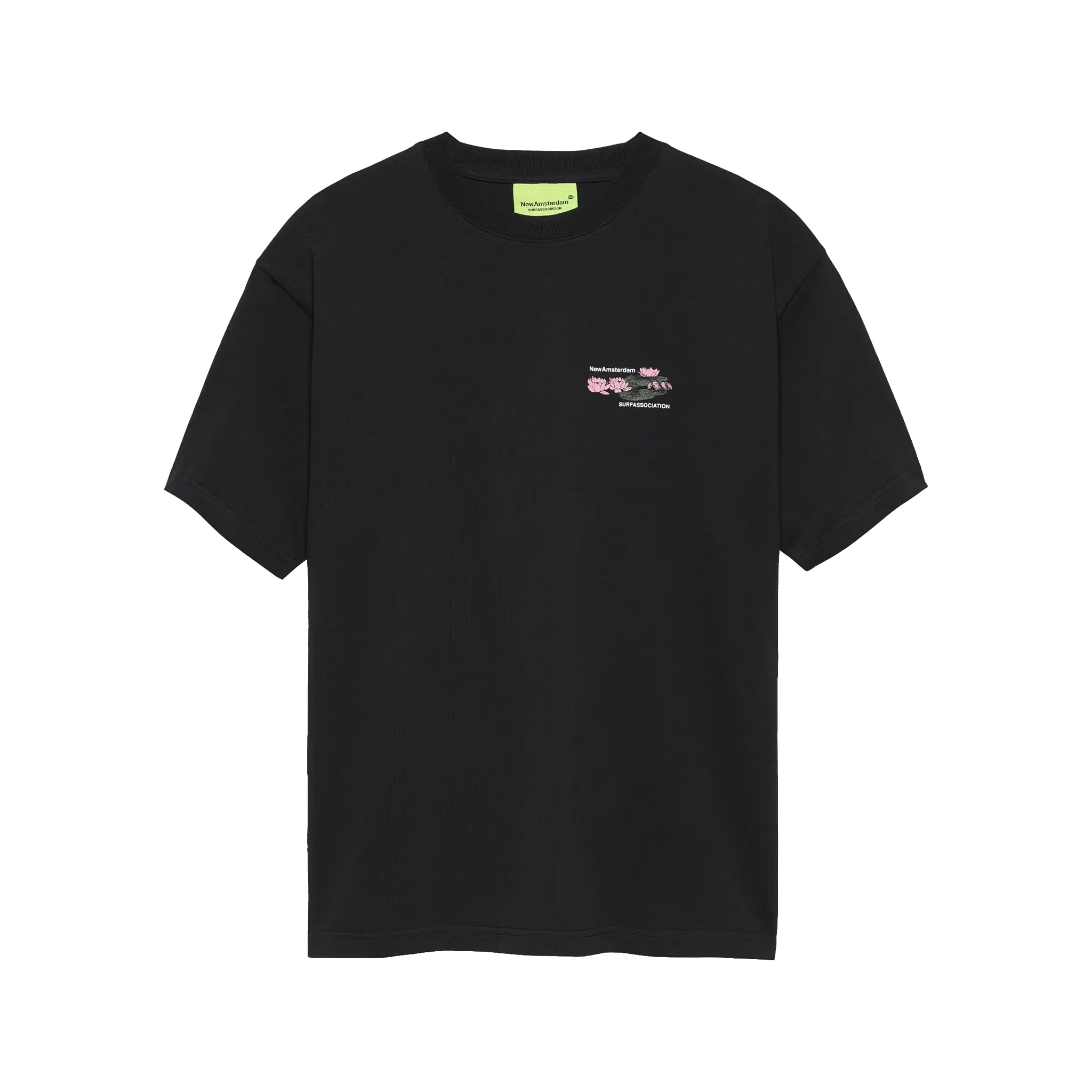 New Amsterdam Surf Association Lilies tee Black