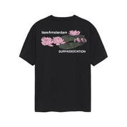 New Amsterdam Surf Association Lilies tee Black